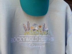 Ladies Embroidered Crew Neck