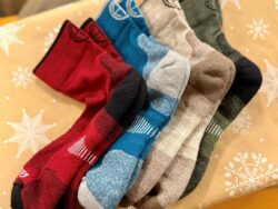 Merino Wool Logo Socks