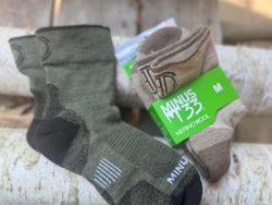 Merino Wool Logo Socks