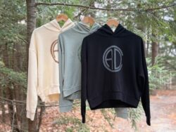 Ladies Lightweight Cropped Hoodie